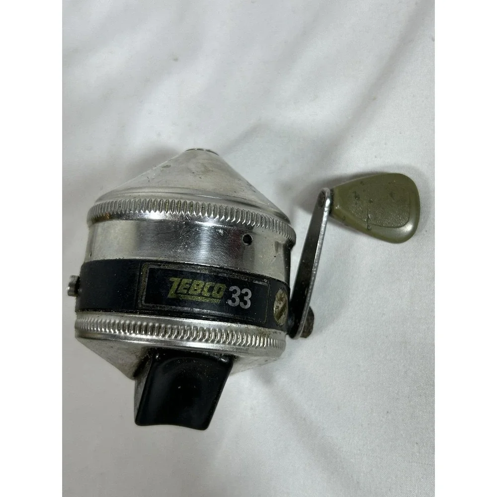 Vintage Zebco Models 33 Fishing Closed Face Spinning Reels Spinner Lot of 5